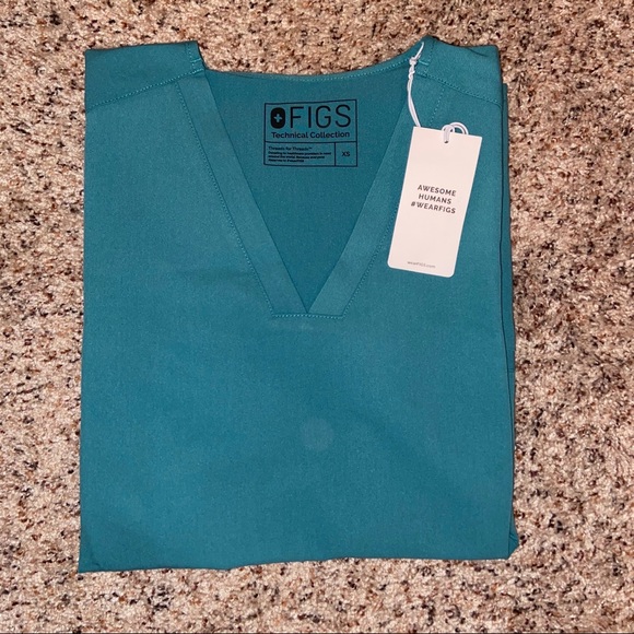 Figs Marine Casma Scrub Top - Picture 2 of 4